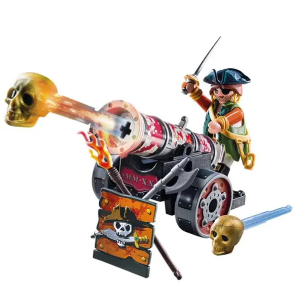 PLAYMOBIL Pirate with Skull Cannon studio