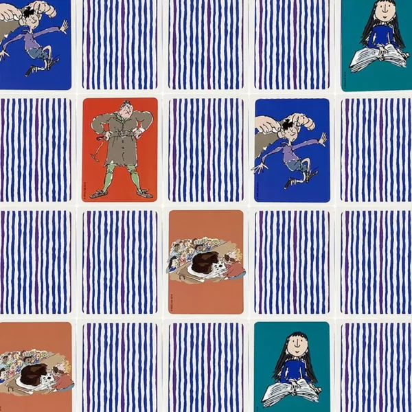 Roald Dahl Matilda Memory Card Game cards