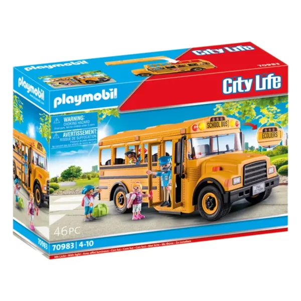 PLAYMOBIL City Life School Bus packshot