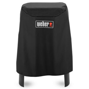 Protect the barbecue with the Weber Premium Cover for Lumin/Lumin Compact with stand