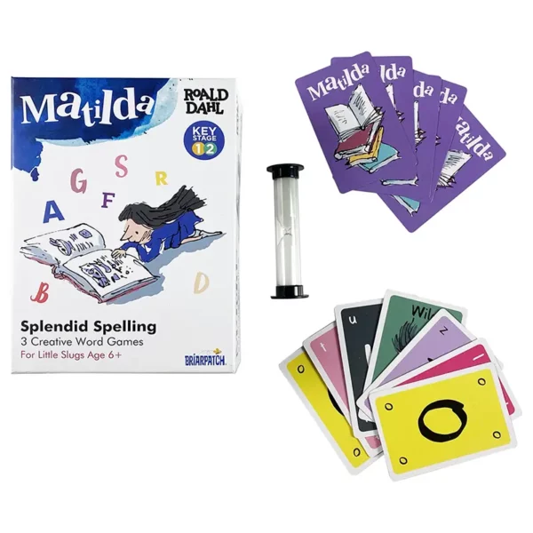 Matilda Splendid Spelling Word Game contents