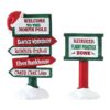 Lemax North Pole Signs