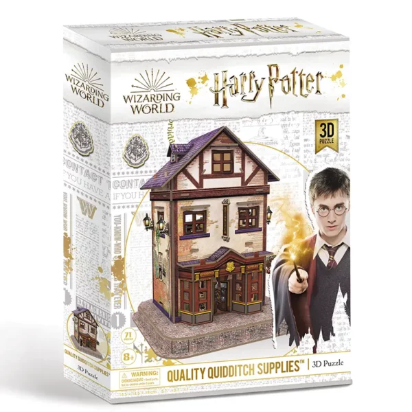 Harry Potter Diagon Alley Quality Quidditch supplies 3D Jigsaw Puzzle packshot