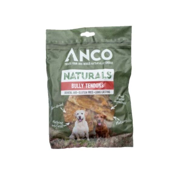 Anco Naturals Bully Tendons Dog Treats 250g