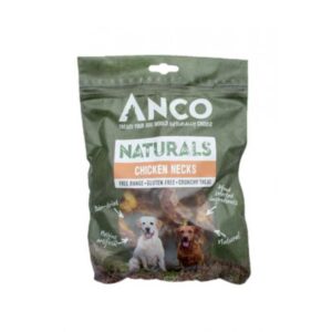 Anco Naturals Chicken Necks Dog Treats 7pk