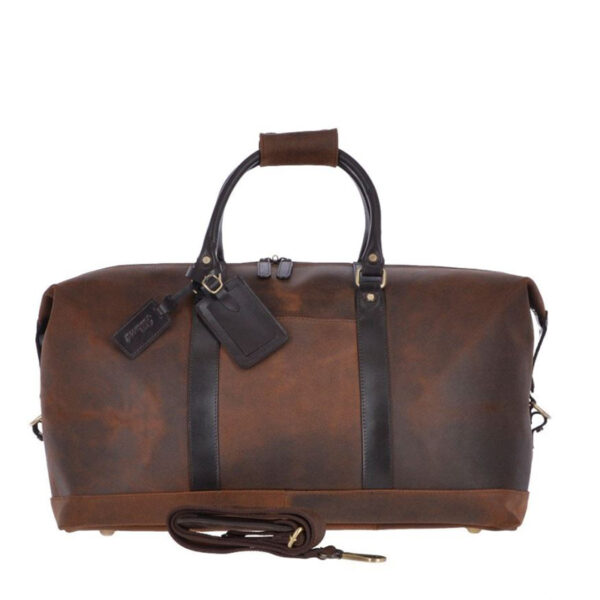 Ashwood Leather Marcus Oxford Heritage Men's Holdall front