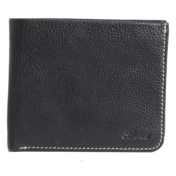 Ashwood Leather Stratford Men's Black Wallet front