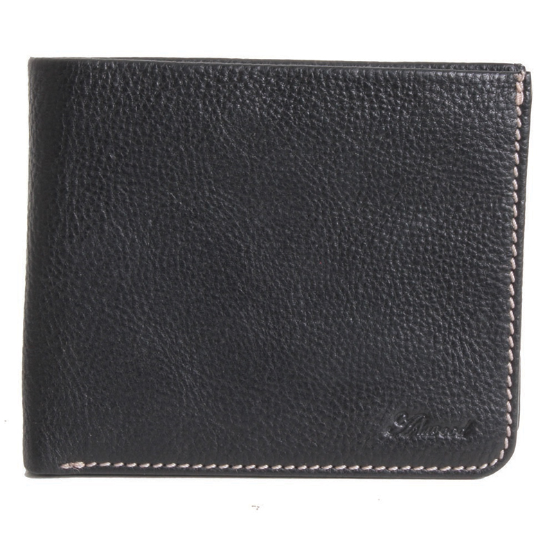 Ashwood Stratford Men's Black Leather Wallet