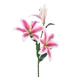 Floralsilk Fresh Touch Casablanca Lily Stem (86cm)