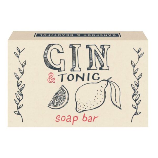 Barefoot & Beautiful Gin & Tonic Soap Bar 100g