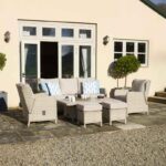 Bramblecrest Chedworth Reclining Sofa Set in Sandstone (Scatters not included)