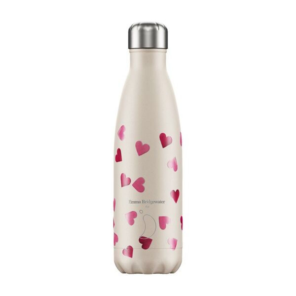 Chilly's Reusable Bottle - Emma Bridgewater Pink Hearts (500ml)