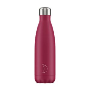 Chilly's Reusable Bottle - Matte Pink (500ml)