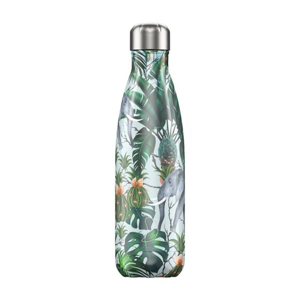 Chilly's Reusable Bottle - Tropical Elephant (500ml)