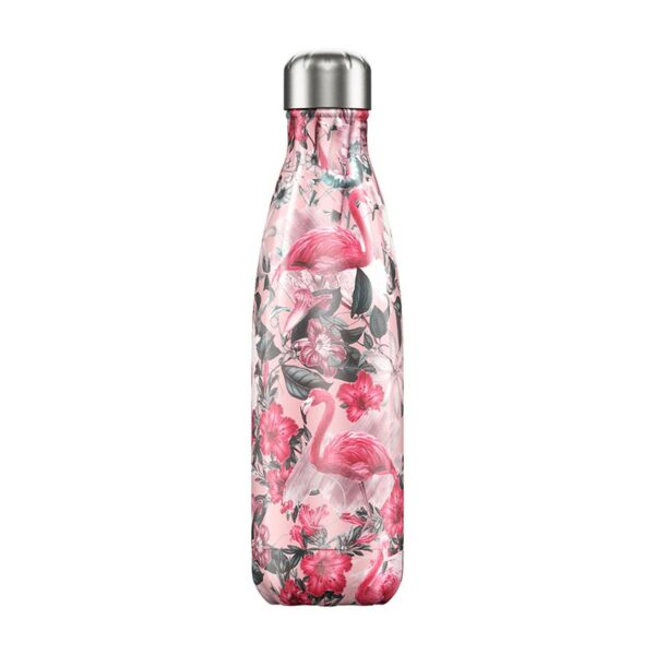 Chilly's Reusable Bottle - Tropical Flamingo (500ml)