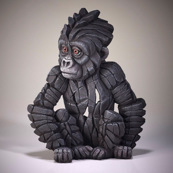 Edge Sculpture Baby Gorilla Side
