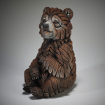 Edge Sculpture Bear Cub Side