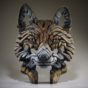 Edge Sculpture Fox Bust