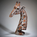 Edge Sculpture Giraffe Bust Side 1