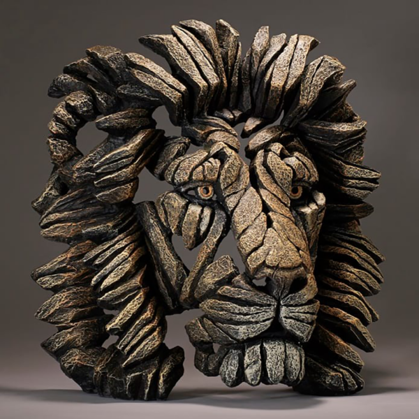 Edge Sculpture Lion Bust Side 2