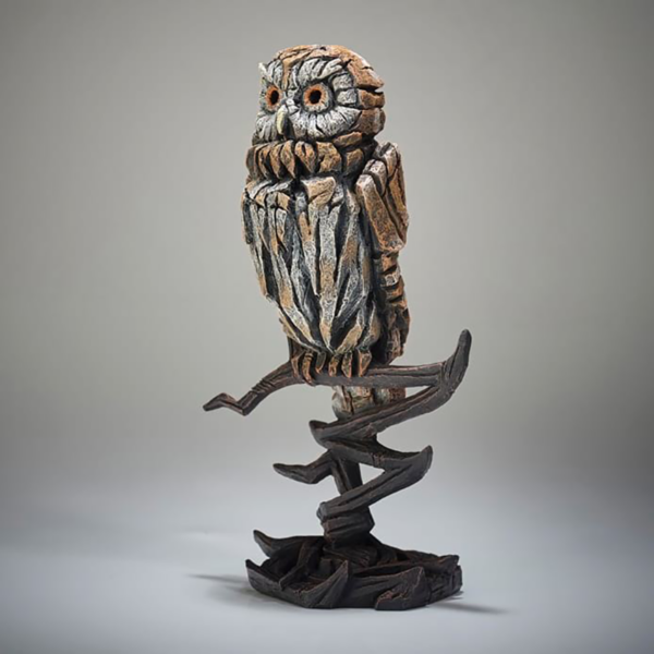 Edge Sculpture Owl - Tawny Side 2