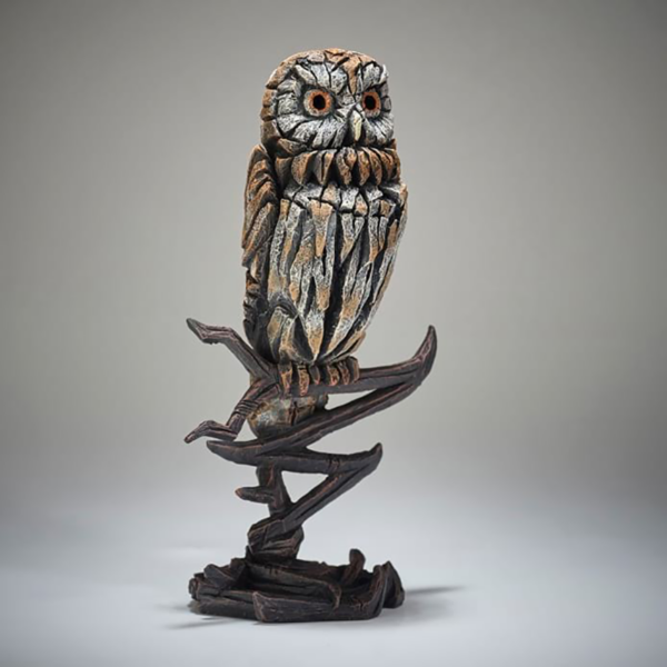 Edge Sculpture Owl - Tawny Side