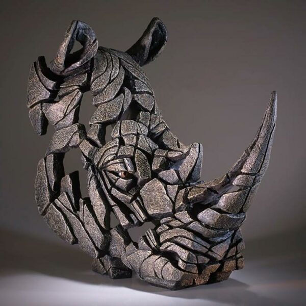 Edge Sculpture Rhinocerous Bust EDB07