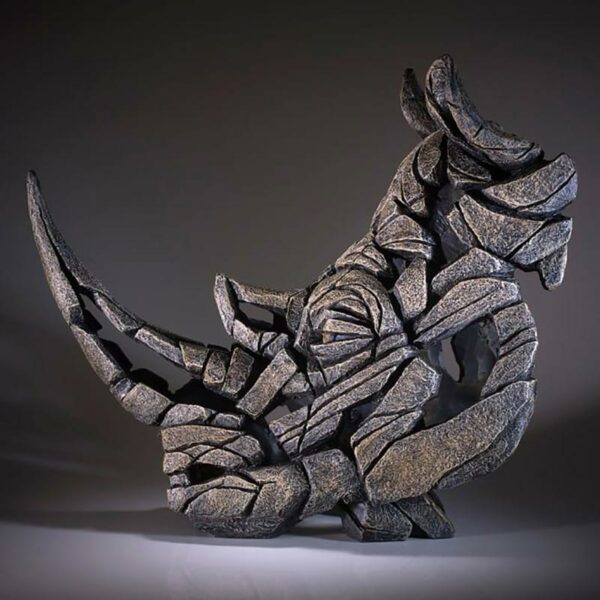 Edge Sculpture Rhinocerous Bust EDB07 Side 2