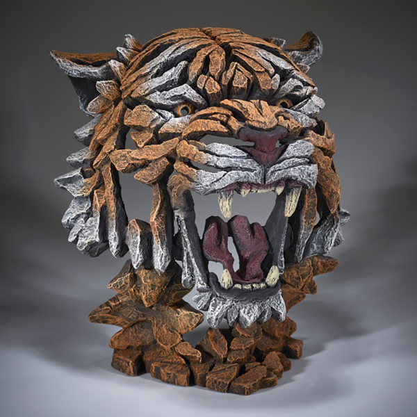 Edge Sculpture Tiger Bust - Bengal Side 2