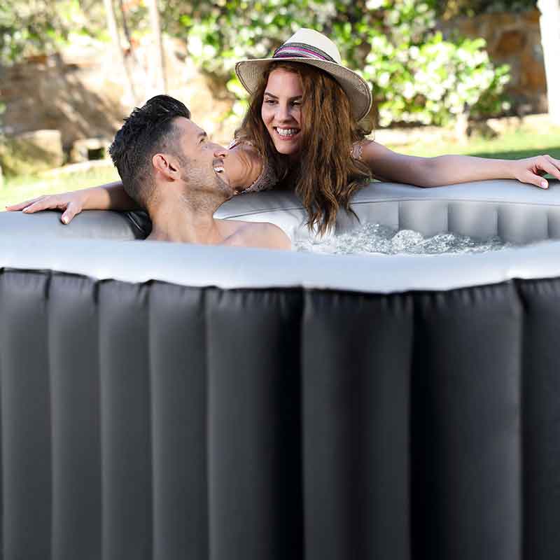 Enjoy the bubbles with a MSpa Delight Alpine Inflatable Hot Tub