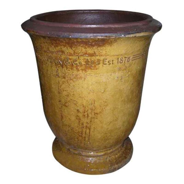 Errington Reay Courtyard Urn in Old Leather