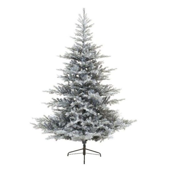 Everlands Grey Frosted Grandis Fir Artificial Christmas Tree