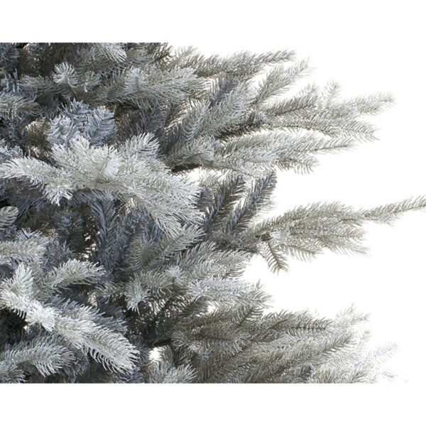 Everlands Grey Frosted Grandis Fir Artificial Christmas Tree