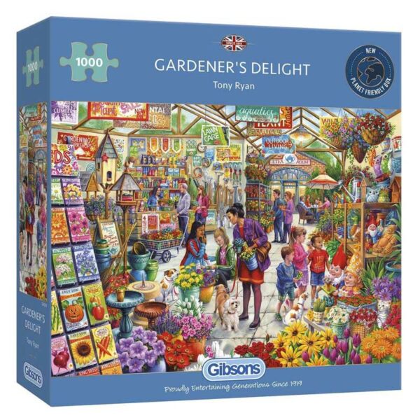 Gibsons Gardener's Delight 1000 Piece Jigsaw Puzzle