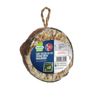 Gardman Suet Filled Co-Co Feeder with Mealworm