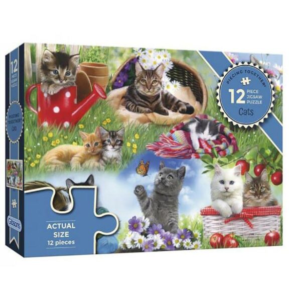 Gibsons Cats 12 Piece Jigsaw Puzzle Box