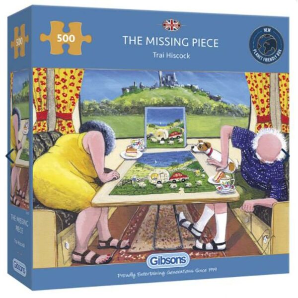 Gibsons The Missing piece 500pc Jigsaw Puzzle