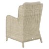 High back Armchair in Sandstone with season-proof Herringbone Barley cushions