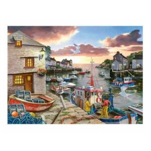 House Of Puzzles Harbour Lights BIG 250 Piece Jigsaw Puzzle-Lifestyle