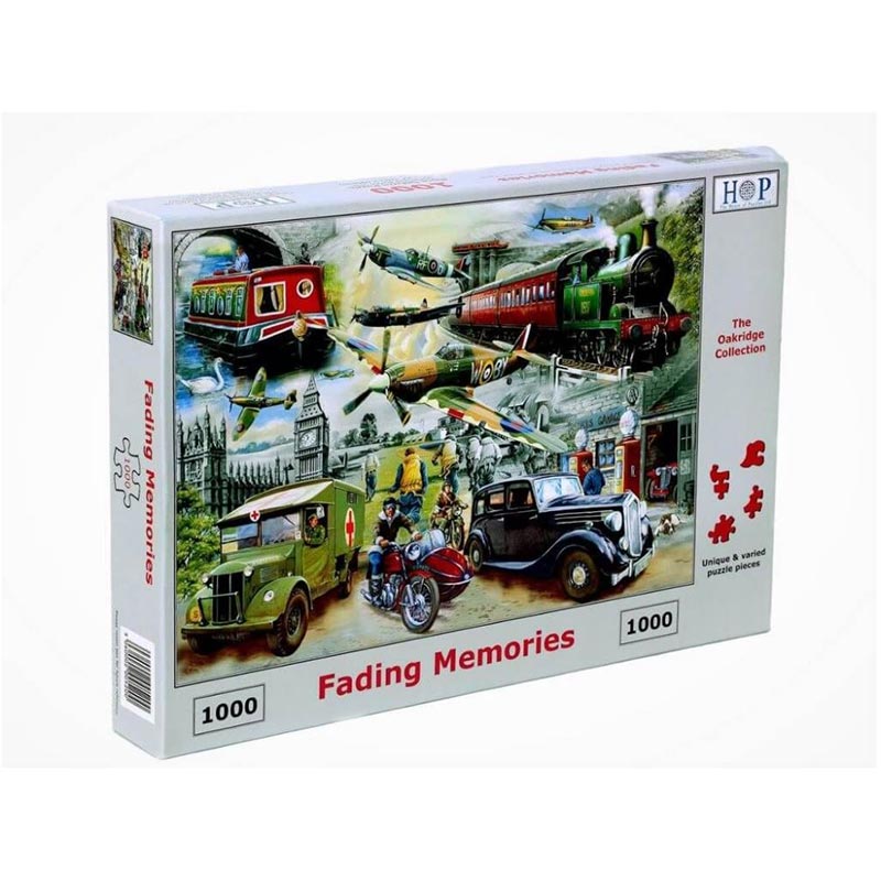 House of Puzzles "Fading Memories" Oakridge Collection 1000pc Jigsaw Puzzle 