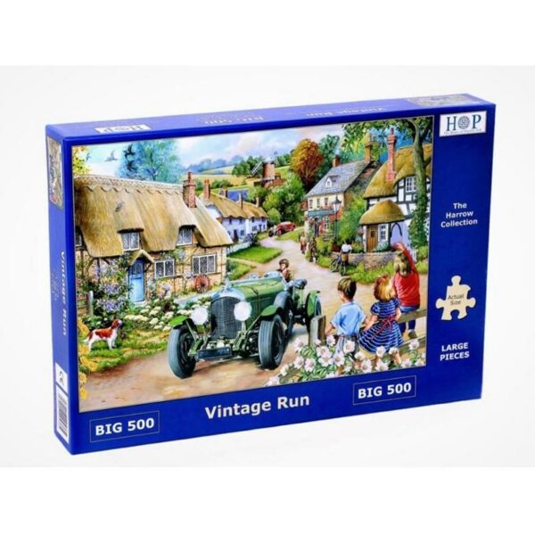 House of Puzzles Vintage Run Big 500pc Jigsaw Puzzle