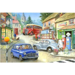 House Of Puzzles Country Town Jigsaw Puzzle - Big 250 Piece