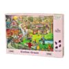 House of puzzles sixties green jigsaw puzzle 2