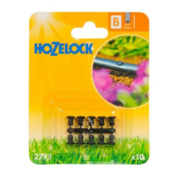 Hozelock 13mm Blanking Plugs (Pack of 10)
