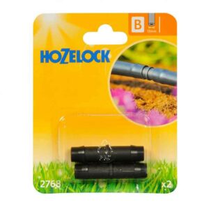 Hozelock 13mm Straight Connectors (Twin Pack)