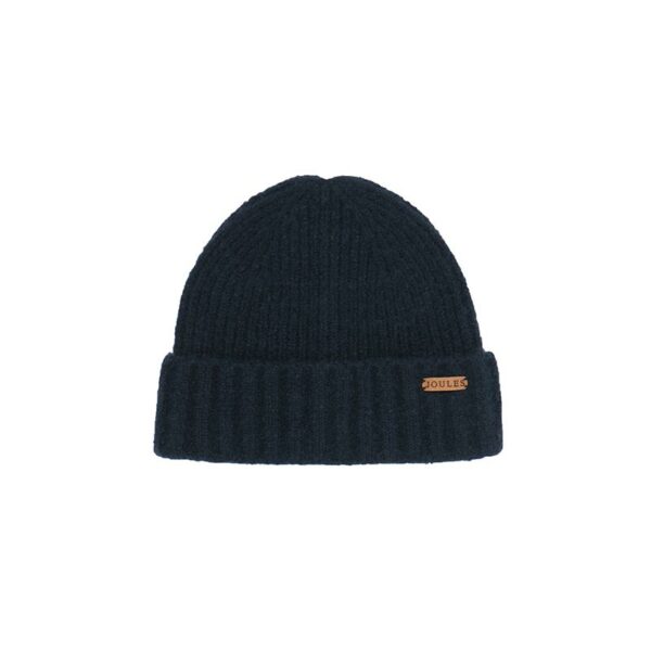 Joules Bamburgh Hat Knitted Navy Men's 1