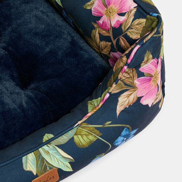 Joules Botanical Floral Box Bed cut out close up