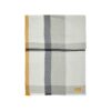 Joules Bridey Checked Scarf - Cream, Grey & Yellow Check 2