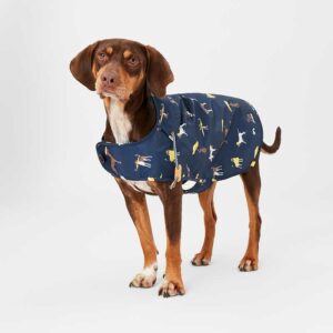 Joules-Coastal-Navy-Raincoat-for-Dogs-1