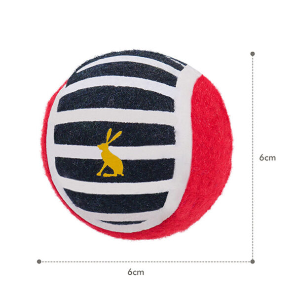 Joules Fair Game Outdoor Balls (pack of 3) product image of all ball measurements
